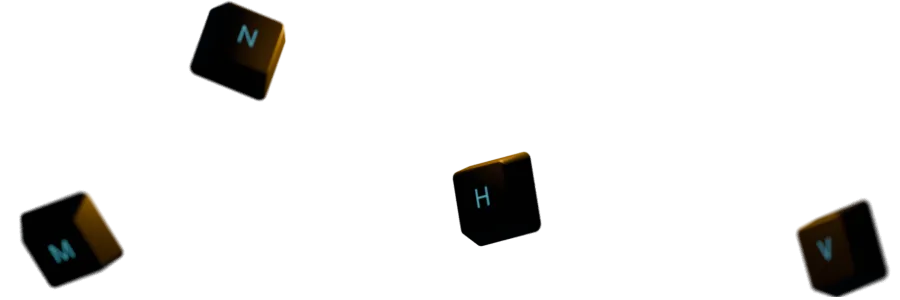 Floating Keys Background