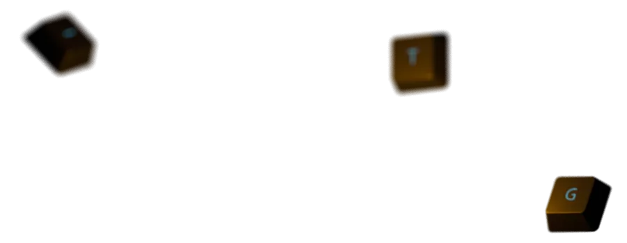 Floating Keys Background